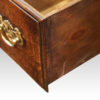 Antique oak shaped lowboy drawer lining