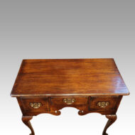 Antique oak shaped lowboy top