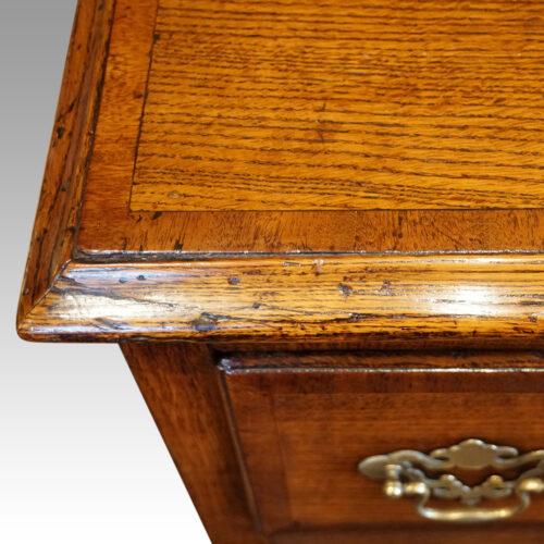 George III cabriole leg dresser base banding