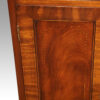 Georgian mahogany small chiffonier door detail