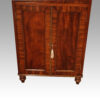 Georgian mahogany small chiffonier doors