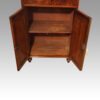 Georgian mahogany small chiffonier interior