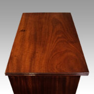 Georgian mahogany small chiffonier top