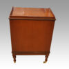 Pair Georgian style bedside chests rear