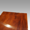 Regency mahogany dressing table end top