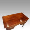 Regency mahogany dressing table top angle