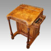 Victorian inlaid walnut Davenport desk ink pen stand