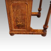 Victorian inlaid walnut Davenport desk side view