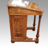 Victorian inlaid walnut Davenport desk side
