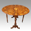 Victorian inlaid walnut Sutherland table