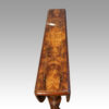 Victorian inlaid walnut Sutherland table top stringing