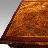 Victorian inlaid walnut credenza banding