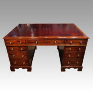 Victorian mahogany partners desk