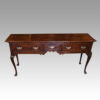 Antique oak serving dresser base