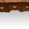 Antique oak serving dresser base middle drawer