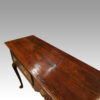 Antique oak serving dresser base top end