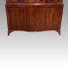 George V mahogany breakfront bookcase base