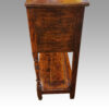 Georgian oak potboard dresser end view