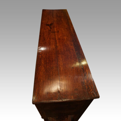 Georgian oak potboard dresser top