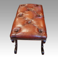 William IV rosewood window seat long top view