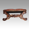 William IV rosewood window seat side