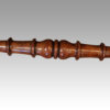 William IV rosewood window seat turned stretcher