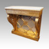 19thc Empire gilt console table