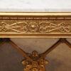 19thc Empire gilt console table frieze