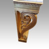 19thc Empire gilt console table leg