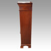 Edwardian narrow open bookcase side