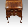 Queen Anne style walnut domed bureau bookcase base
