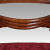 Set of 8 Regency mahogany dining chairs drape bar
