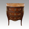 Small Continental marquetry commode