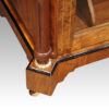 Victorian inlaid walnut music cabinet base