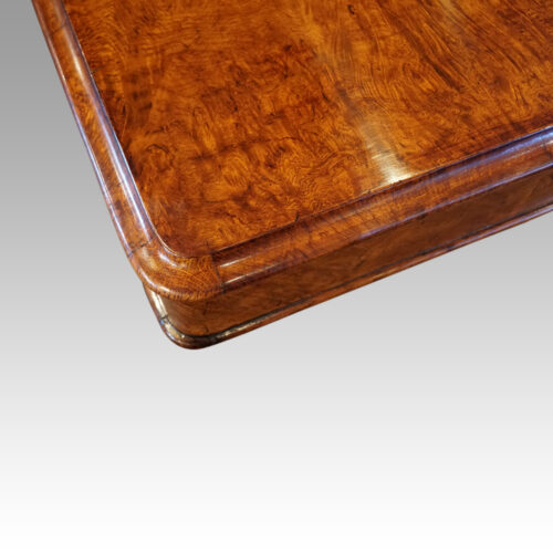Victorian pollard oak work-table corner