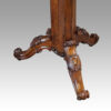 Victorian shaped rosewood centre table base