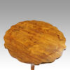 Victorian shaped rosewood centre table top detail