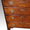 Walnut Queen Anne style small chest handles