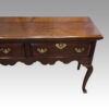 Antique cabriole leg dresser base end 1