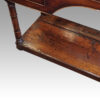 Antique double arch dresser base pot board detail