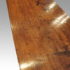 Antique double arch dresser base top detail