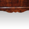 Antique iron bound merchants chest apron