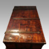 Antique iron bound merchants chest top