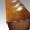 Antique oak dog kennel dresser top