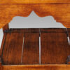 Antique oak turned leg pot board dresser shaped arch