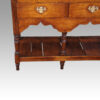 Antique oak turned leg pot board dresser drawers