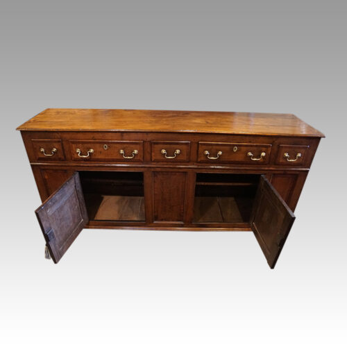 Georgian long dresser base cupboard