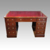 Georgian mahogany partners desk