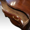 Georgian style mahogany serpentine chest linings