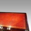 Victorian mahogany pedestal desk leather end